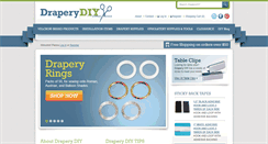 Desktop Screenshot of draperydiy.com